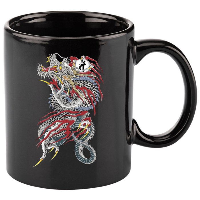 Kiryu Back Tattoo 11oz C Handle Ceramic Mug