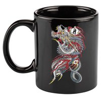 Kiryu Back Tattoo 11oz C Handle Ceramic Mug