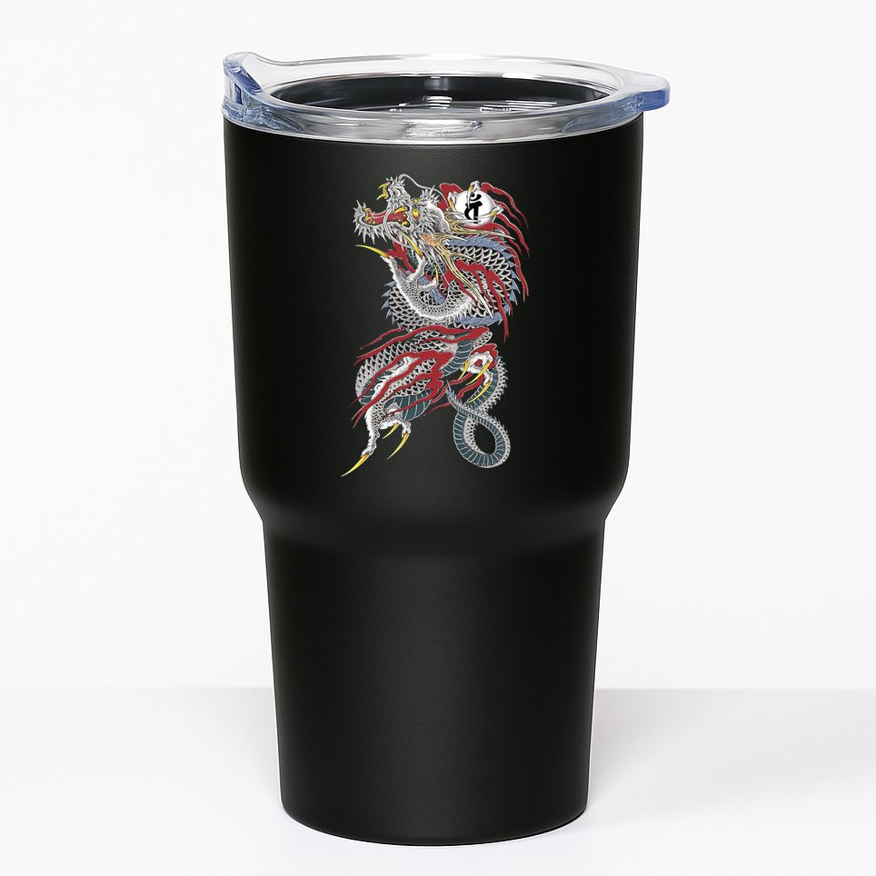 Kiryu Back Tattoo Tumbler
