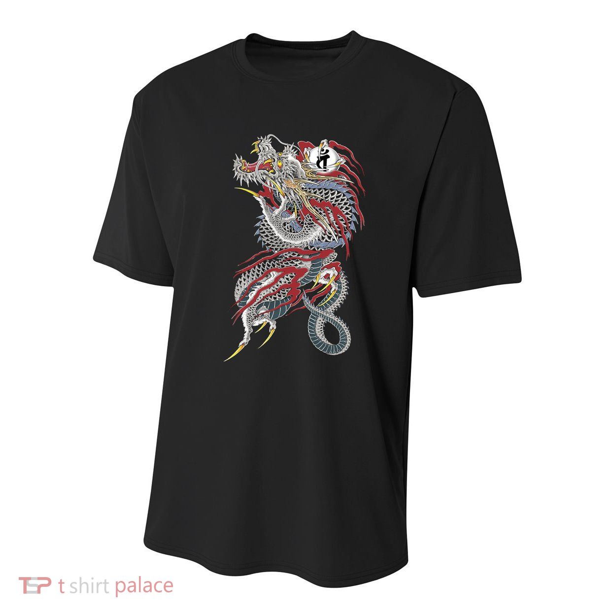 Kiryu Back Tattoo Youth Performance Sprint T-Shirt