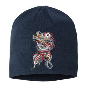 Kiryu Back Tattoo Sustainable Beanie