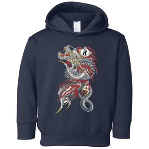 Kiryu Back Tattoo Toddler Hoodie