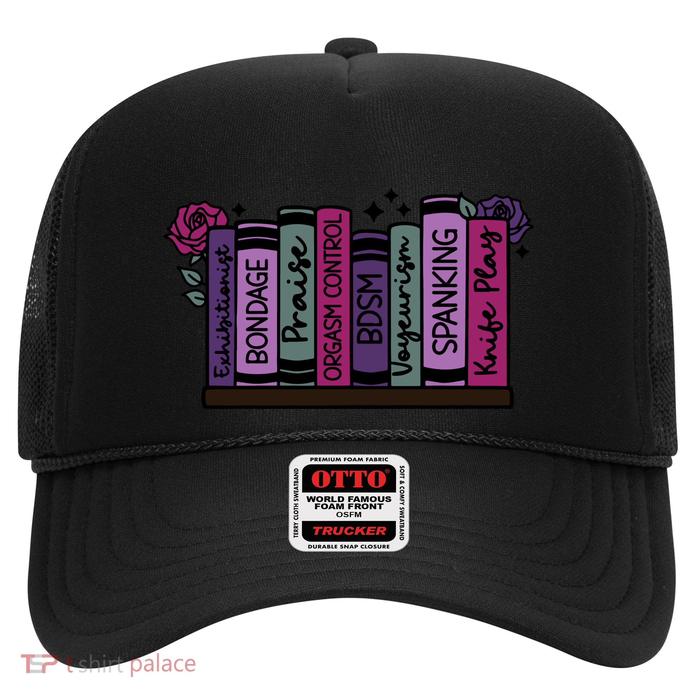Kinky Book Tropes Shelf Romance Smut Book Svg Smut Book Trucker Hat