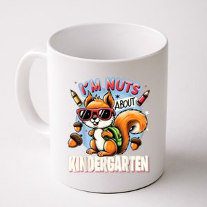 Kindergarten Back To School 1st Day Of Kindergarten Squirrel Coffee Mug