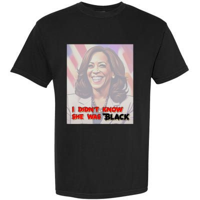 Kamala Black Trump Meme Trend Garment-Dyed Heavyweight T-Shirt