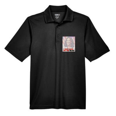 Kamala Black Trump Meme Trend Men's Origin Performance Pique Polo