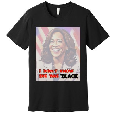 Kamala Black Trump Meme Trend Premium T-Shirt