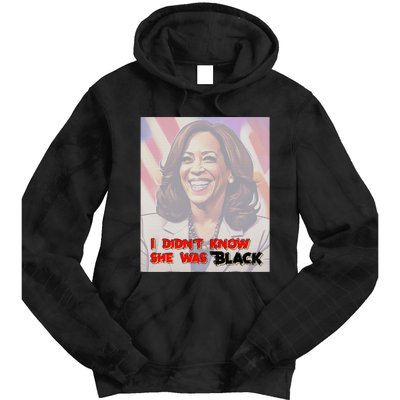 Kamala Black Trump Meme Trend Tie Dye Hoodie