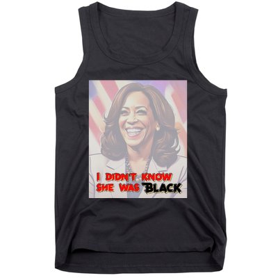 Kamala Black Trump Meme Trend Tank Top