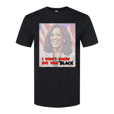 Kamala Black Trump Meme Trend Softstyle CVC T-Shirt