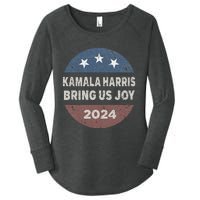 Kamala Bring Us Joy Kamala Harris 2024 Women's Perfect Tri Tunic Long Sleeve Shirt