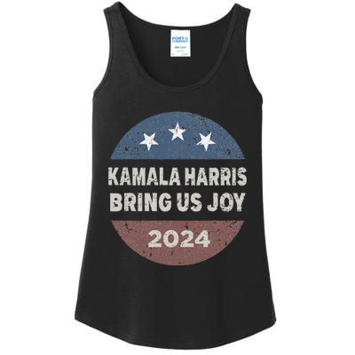 Kamala Bring Us Joy Kamala Harris 2024 Ladies Essential Tank