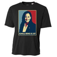 Kamala Bring Us Joy Voting Kamala Harris For President 47th Cooling Performance Crew T-Shirt