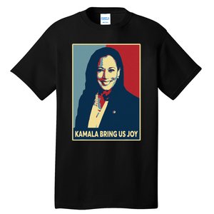 Kamala Bring Us Joy Voting Kamala Harris For President 47th Tall T-Shirt