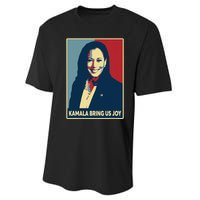 Kamala Bring Us Joy Voting Kamala Harris For President 47th Performance Sprint T-Shirt