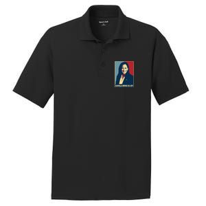 Kamala Bring Us Joy Voting Kamala Harris For President 47th PosiCharge RacerMesh Polo