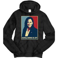 Kamala Bring Us Joy Voting Kamala Harris For President 47th Tie Dye Hoodie