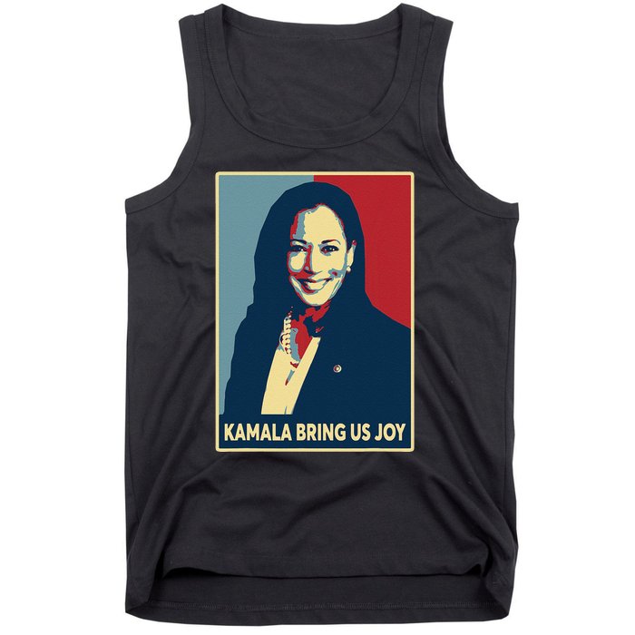 Kamala Bring Us Joy Voting Kamala Harris For President 47th Tank Top