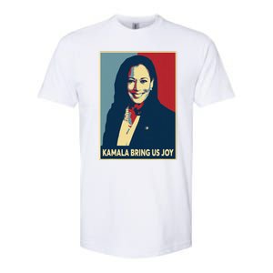 Kamala Bring Us Joy Voting Kamala Harris For President 47th Softstyle CVC T-Shirt