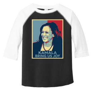 Kamala Bring Us Joy Voting Kamala Harris For President 47th Toddler Fine Jersey T-Shirt