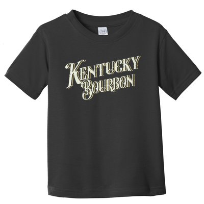 Kentucky Bourbon Vintage Whiskey Lover Kentucky Bourbon Toddler T-Shirt