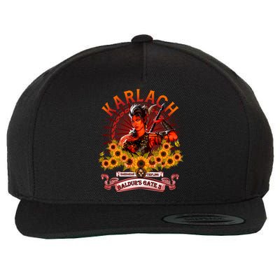 Karlach Barbarian Vintage Karlach BaldurS Gate 3 Wool Snapback Cap