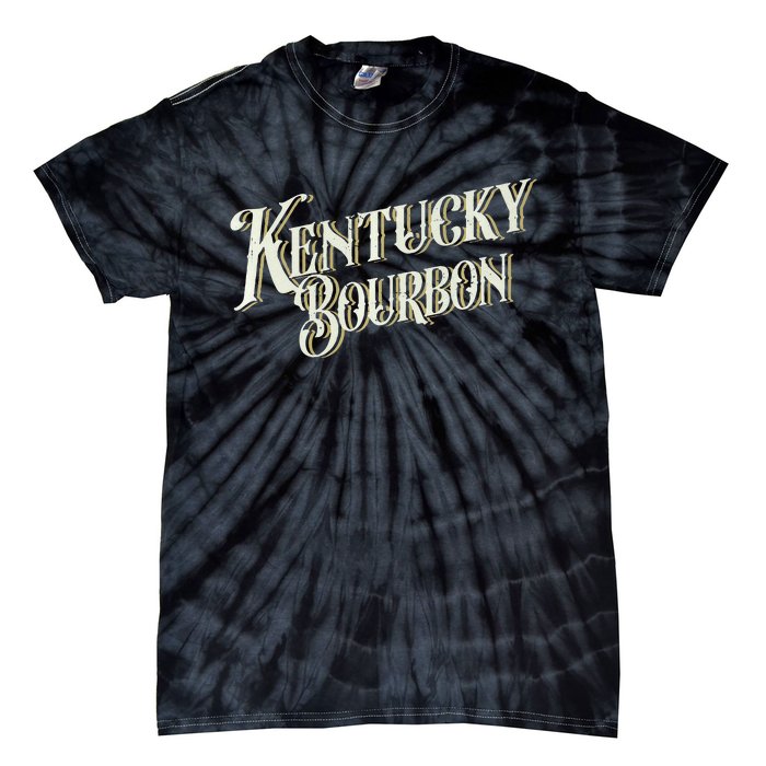 Kentucky Bourbon Vintage Whiskey Lover Kentucky Bourbon Tie-Dye T-Shirt