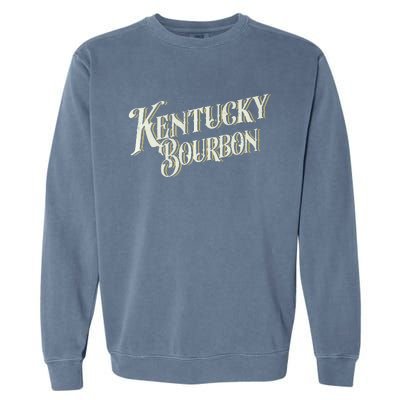 Kentucky Bourbon Vintage Whiskey Lover Kentucky Bourbon Garment-Dyed Sweatshirt