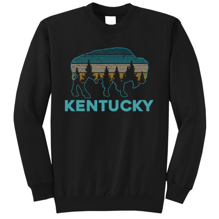 Kentucky Bison Vintage American Buffalo Souvenir Gift Sweatshirt