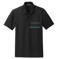 Kentucky Bison Vintage American Buffalo Souvenir Gift Dry Zone Grid Polo