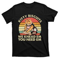 Kitty Biscuits We Knead Em You Need Em Mug Vintage Cat T-Shirt