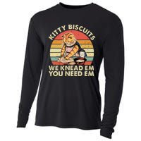 Kitty Biscuits We Knead Em You Need Em Mug Vintage Cat Cooling Performance Long Sleeve Crew