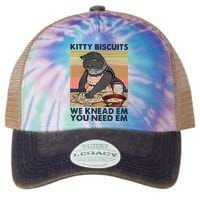 Kitty Biscuits We Knead Em You Need Em Cats Baking Legacy Tie Dye Trucker Hat