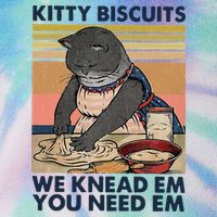 Kitty Biscuits We Knead Em You Need Em Cats Baking Legacy Tie Dye Trucker Hat