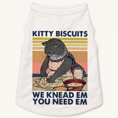 Kitty Biscuits We Knead Em You Need Em Cats Baking Doggie Tank