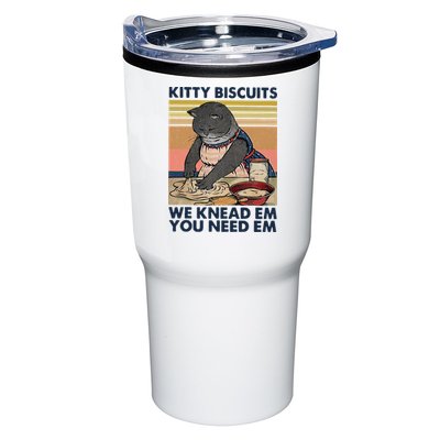 Kitty Biscuits We Knead Em You Need Em Cats Baking Tumbler
