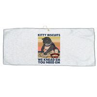 Kitty Biscuits We Knead Em You Need Em Cats Baking Large Microfiber Waffle Golf Towel