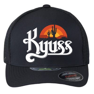 Kyuss Black Widow Stoner Rock Queens Of The Stone Age Clutch Flexfit Unipanel Trucker Cap