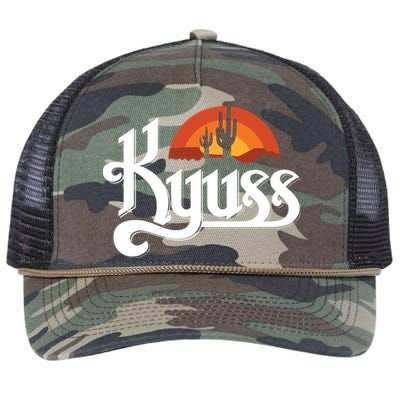 Kyuss Black Widow Stoner Rock Queens Of The Stone Age Clutch Retro Rope Trucker Hat Cap