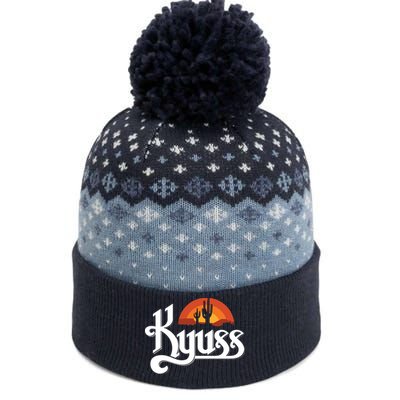 Kyuss Black Widow Stoner Rock Queens Of The Stone Age Clutch The Baniff Cuffed Pom Beanie