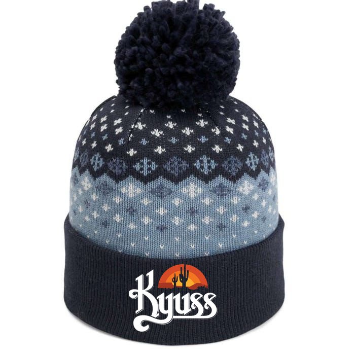 Kyuss Black Widow Stoner Rock Queens Of The Stone Age Clutch The Baniff Cuffed Pom Beanie