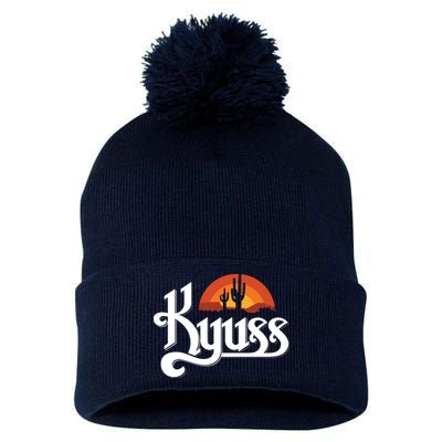 Kyuss Black Widow Stoner Rock Queens Of The Stone Age Clutch Pom Pom 12in Knit Beanie