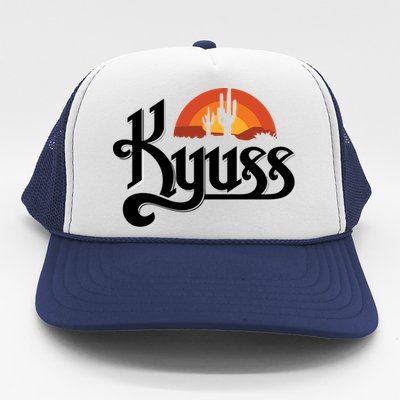 Kyuss Black Widow Stoner Rock Queens Of The Stone Age Clutch Trucker Hat