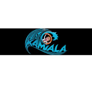 Kamala Blue Wave Over Trump Funny Harris For President Bumper Sticker