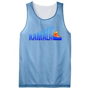 Kamala Blue Wave Over Trump Harris For President Mesh Reversible Basketball Jersey Tank