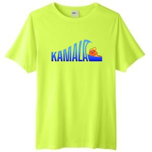 Kamala Blue Wave Over Trump Harris For President Tall Fusion ChromaSoft Performance T-Shirt