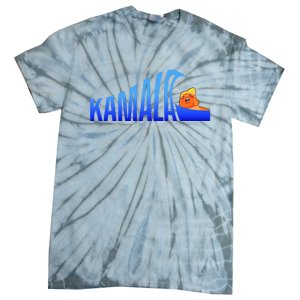 Kamala Blue Wave Over Trump Harris For President Tie-Dye T-Shirt