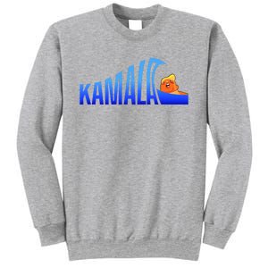 Kamala Blue Wave Over Trump Harris For President Sweatshirt