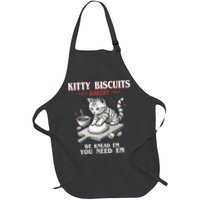 Kitty Biscuits We Knead Em You Need Em Cat Lover Baking Apron