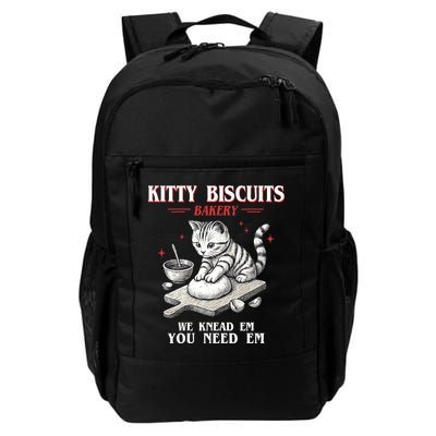 Kitty Biscuits We Knead Em You Need Em Cat Lover Baking Backpack